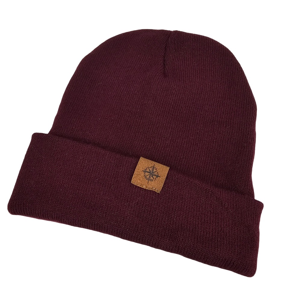 Northern Original Burgundy Beanie‎ Hat with Built-in LED Light